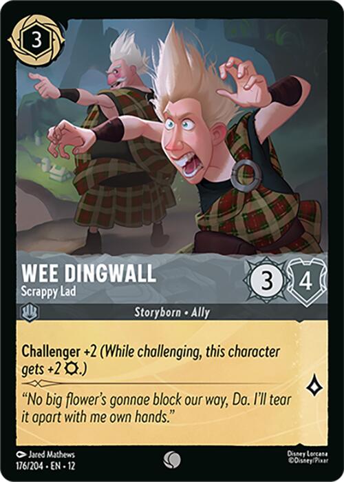 Wee Dingwall - Scrappy Lad (176/204) [Wilds Unknown] | Total Play