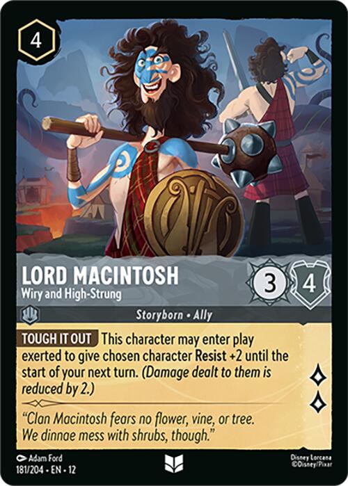 Lord Macintosh - Wiry and High-Strung (181/204) [Wilds Unknown] | Total Play