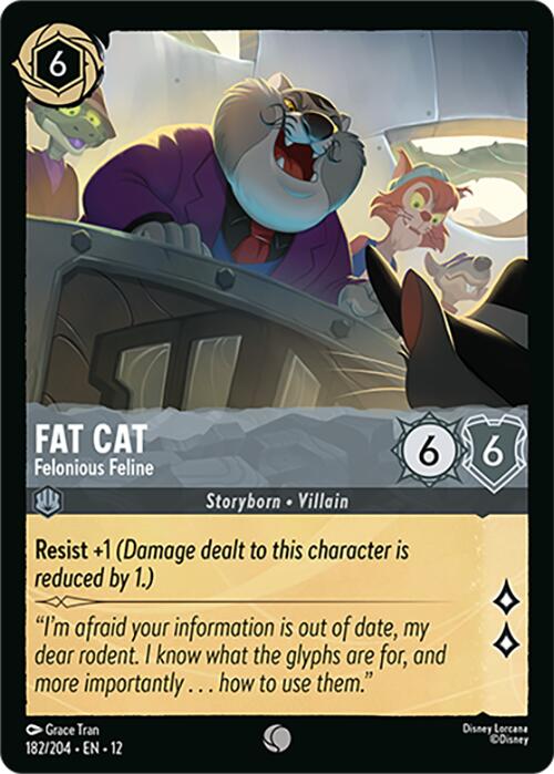 Fat Cat - Felonious Feline (182/204) [Wilds Unknown] | Total Play