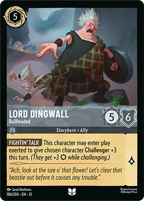 Lord Dingwall - Bullheaded (186/204) [Wilds Unknown] | Total Play