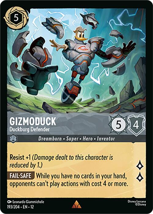 Gizmoduck - Duckburg Defender (193/204) [Wilds Unknown] | Total Play