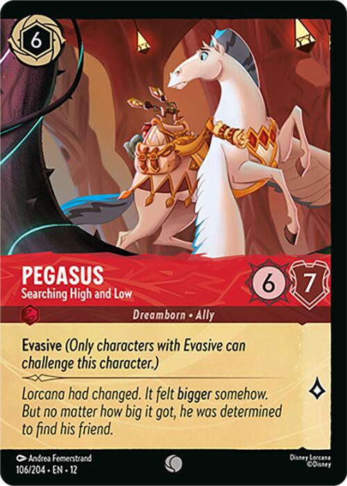 Pegasus - Searching High and Low (Foil) (106/204) [Wilds Unknown] | Total Play