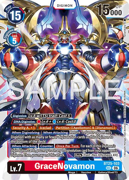 GraceNovamon [BT25-103] [Dual Revolution] | Total Play