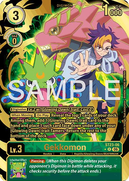 Gekkomon [ST23-06] (Rare Pull) [Starter Deck: Beatbreak] | Total Play