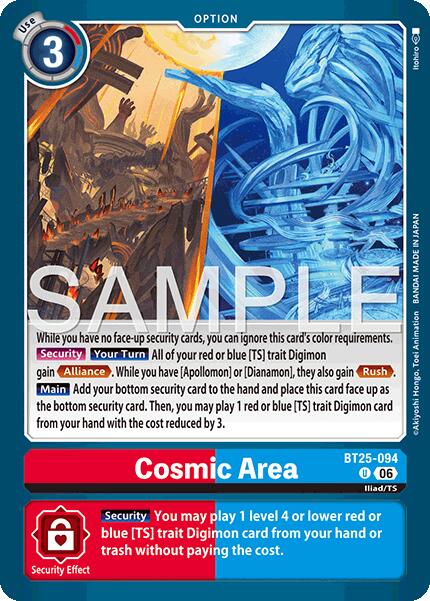 Cosmic Area [BT25-094] [Dual Revolution] | Total Play