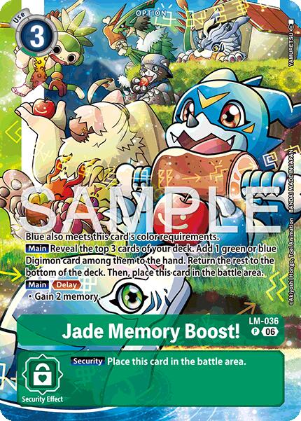 Jade Memory Boost! [LM-036] (Alternate Art) [Starter Deck: Beatbreak] | Total Play
