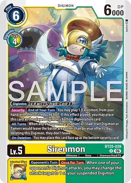 Sirenmon [BT25-039] [Dual Revolution] | Total Play