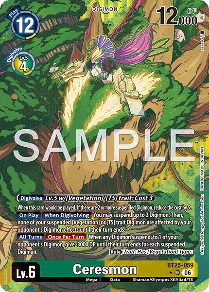 Ceresmon [BT25-059] (Alternate Art) [Dual Revolution] | Total Play