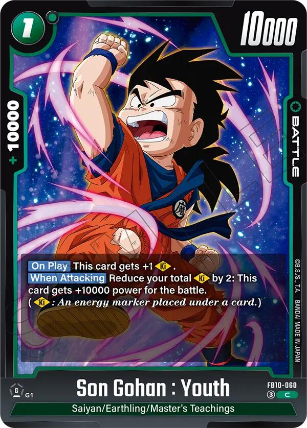 Son Gohan : Youth (FB10-060) [Cross Force] | Total Play