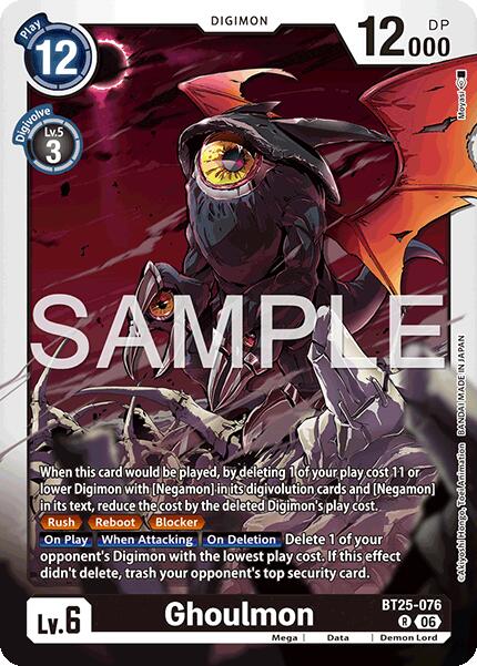 Ghoulmon [BT25-076] [Dual Revolution] | Total Play