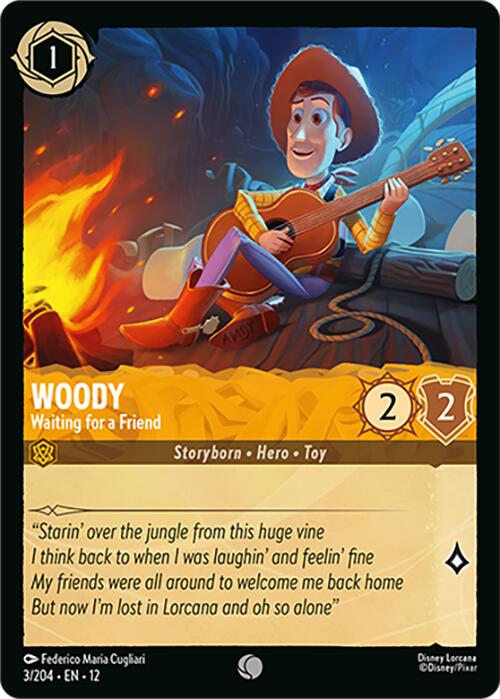 Woody - Waiting for a Friend (3/204) [Wilds Unknown] | Total Play