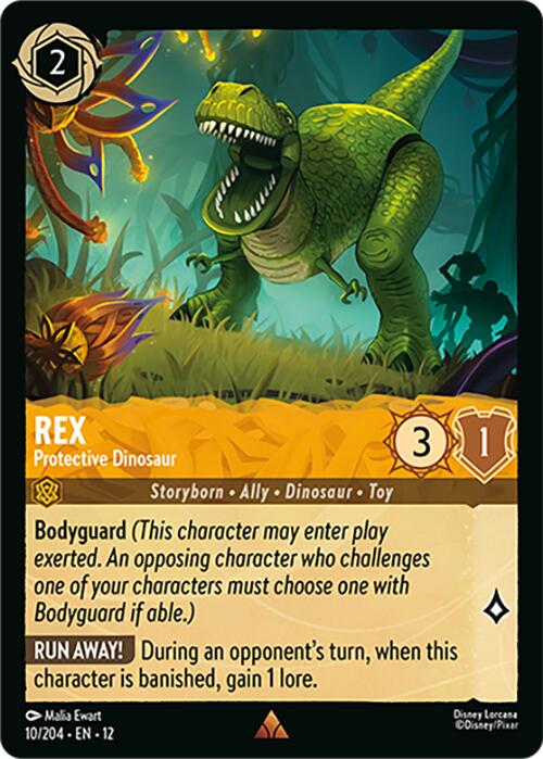 Rex - Protective Dinosaur (10/204) [Wilds Unknown] | Total Play