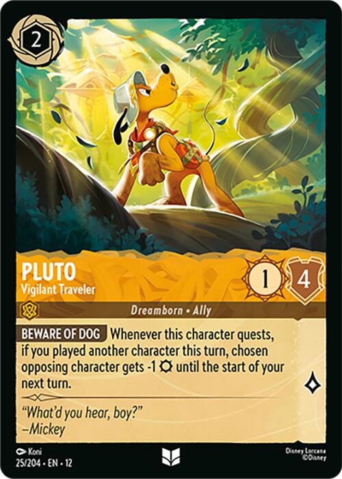 Pluto - Vigilant Traveler (25/204) [Wilds Unknown] | Total Play
