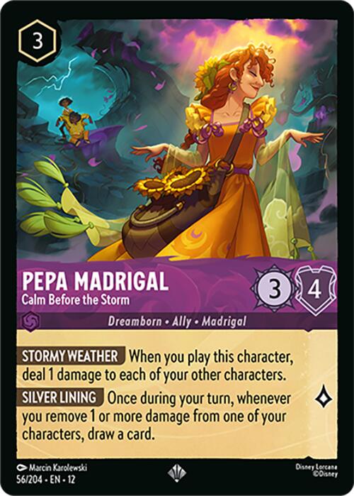 Pepa Madrigal - Calm Before the Storm (56/204) [Wilds Unknown] | Total Play