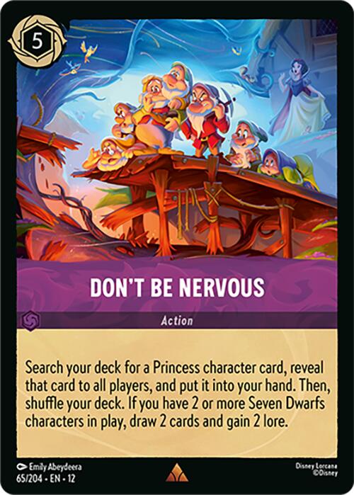 Don't Be Nervous (65/204) [Wilds Unknown] | Total Play