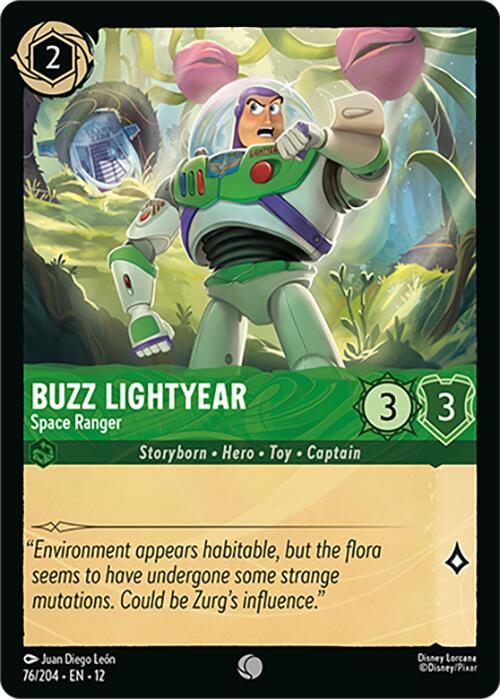 Buzz Lightyear - Space Ranger (76/204) [Wilds Unknown] | Total Play