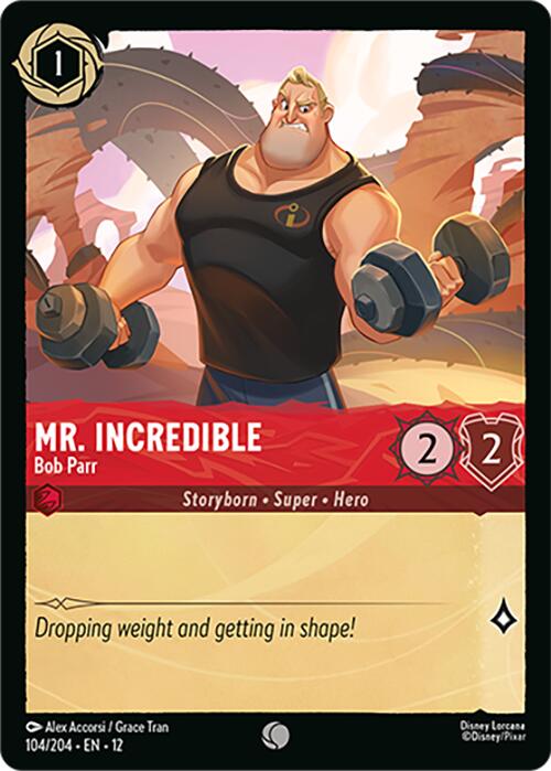 Mr. Incredible - Bob Parr (104/204) [Wilds Unknown] | Total Play