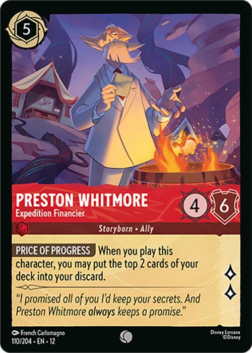 Preston Whitmore - Expedition Financier (110/204) [Wilds Unknown] | Total Play