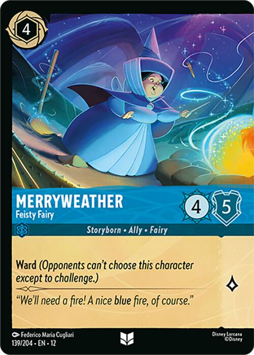 Merryweather - Feisty Fairy (Foil) (139/204) [Wilds Unknown] | Total Play