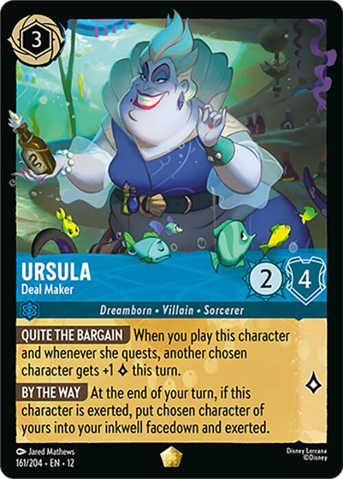 Ursula - Deal Maker (161/204) [Wilds Unknown] | Total Play