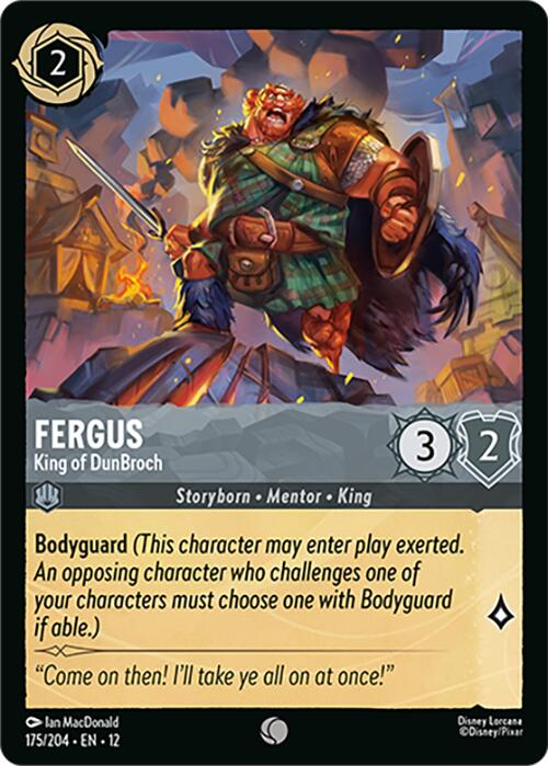 Fergus - King of DunBroch (175/204) [Wilds Unknown] | Total Play
