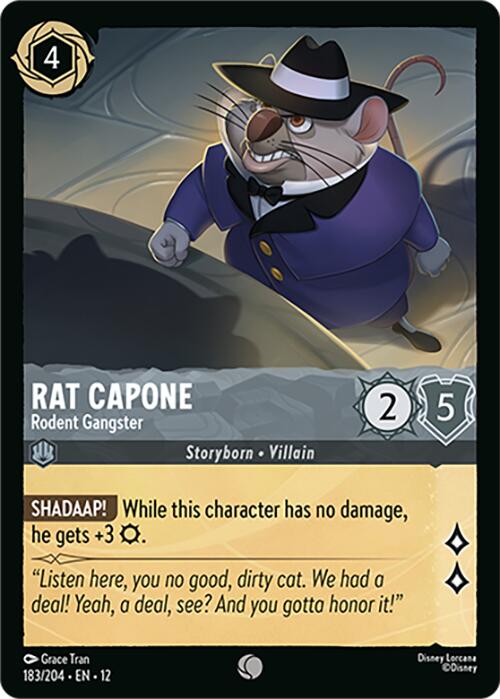 Rat Capone - Rodent Gangster (183/204) [Wilds Unknown] | Total Play