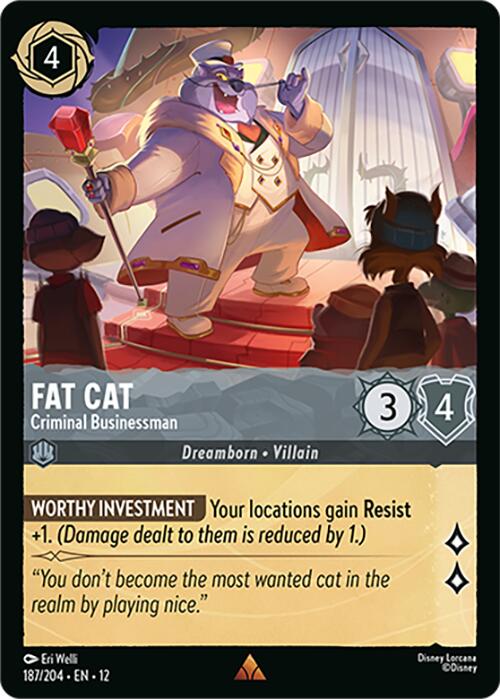 Fat Cat - Criminal Businessman (187/204) [Wilds Unknown] | Total Play