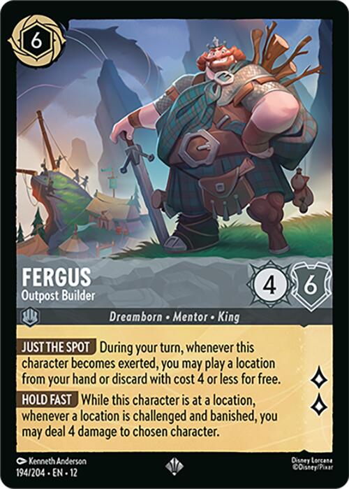 Fergus - Outpost Builder (194/204) [Wilds Unknown] | Total Play