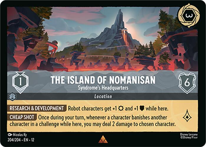 The Island of Nomanisan - Syndrome's Headquarters (204/204) [Wilds Unknown] | Total Play