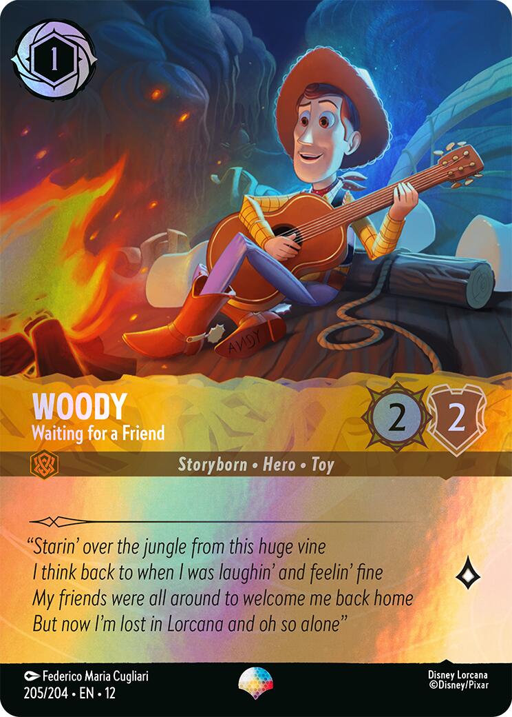 Woody - Waiting for a Friend (Epic) (205/204) [Wilds Unknown] | Total Play