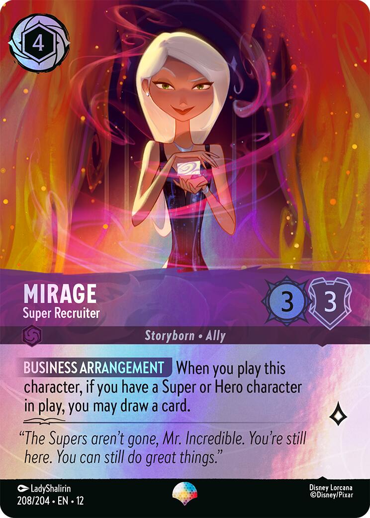 Mirage - Super Recruiter (Epic) (208/204) [Wilds Unknown] | Total Play