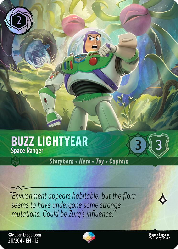 Buzz Lightyear - Space Ranger (Epic) (211/204) [Wilds Unknown] | Total Play