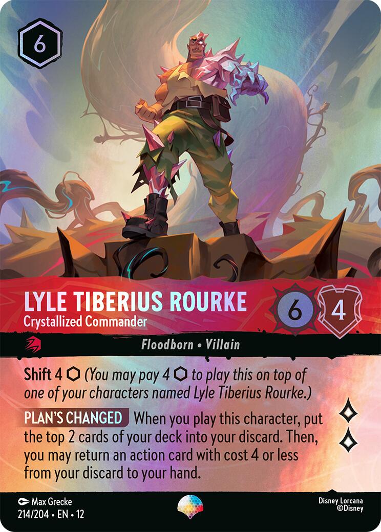 Lyle Tiberius Rourke - Crystallized Commander (Epic) (214/204) [Wilds Unknown] | Total Play