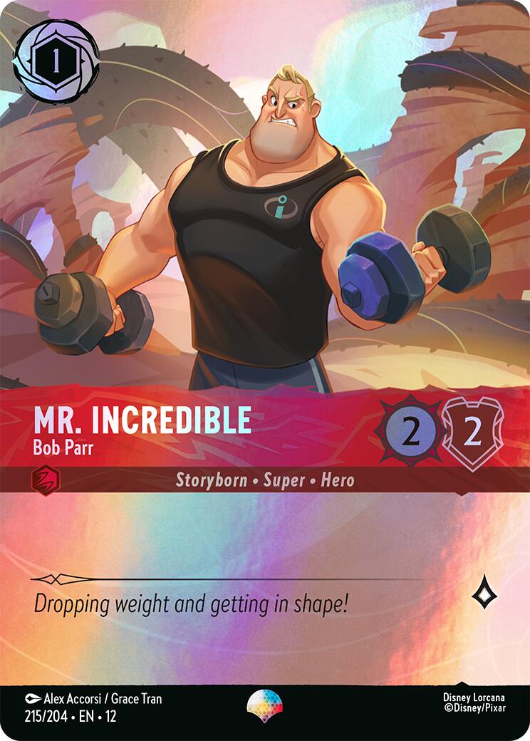 Mr. Incredible - Bob Parr (Epic) (215/204) [Wilds Unknown] | Total Play