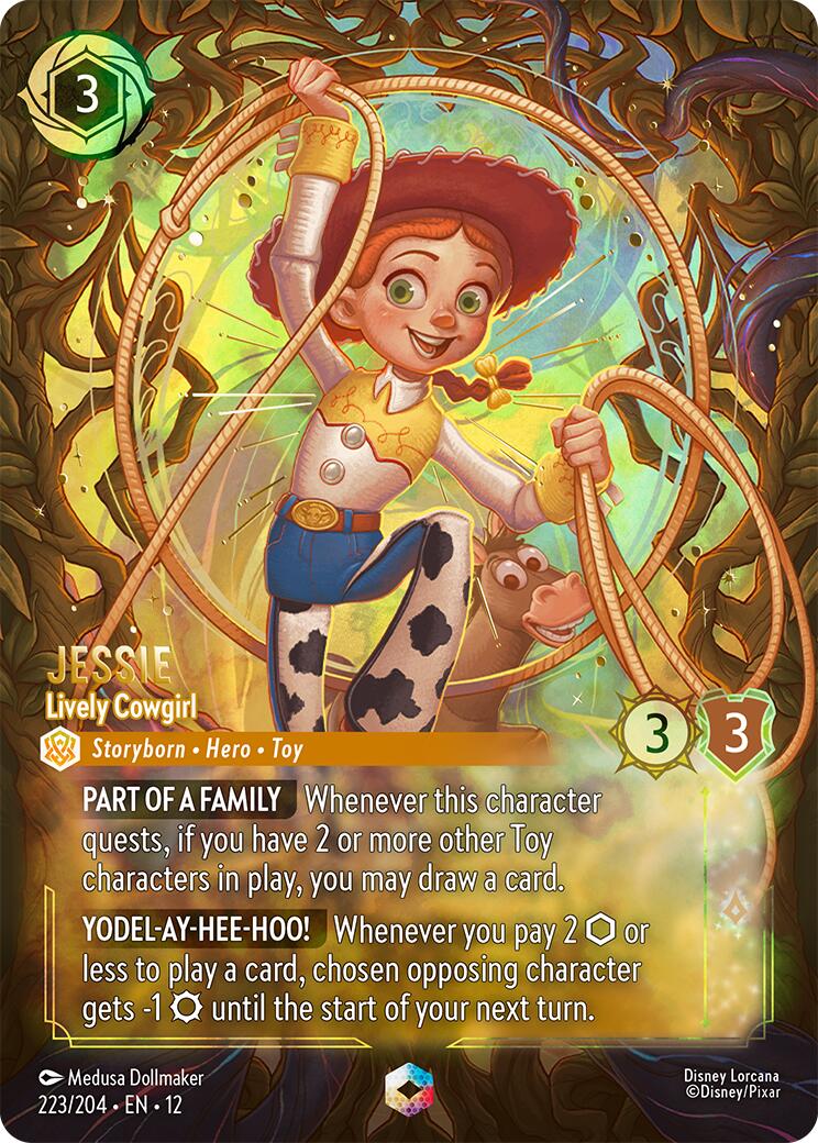 Jessie - Lively Cowgirl (Enchanted) (223/204) [Wilds Unknown] | Total Play