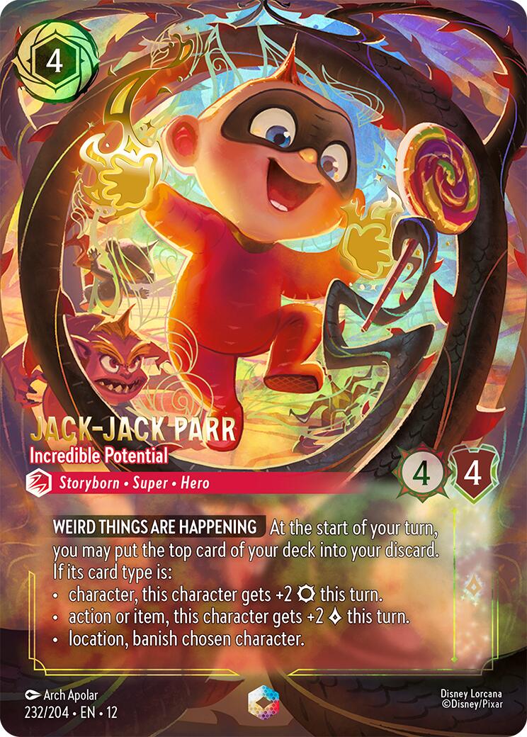 Jack-Jack Parr - Incredible Potential (Enchanted) (232/204) [Wilds Unknown] | Total Play