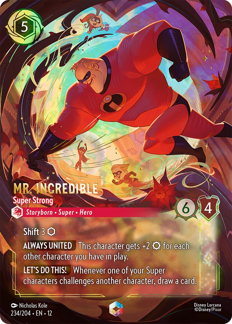 Mr. Incredible - Super Strong (Enchanted) (234/204) [Wilds Unknown] | Total Play