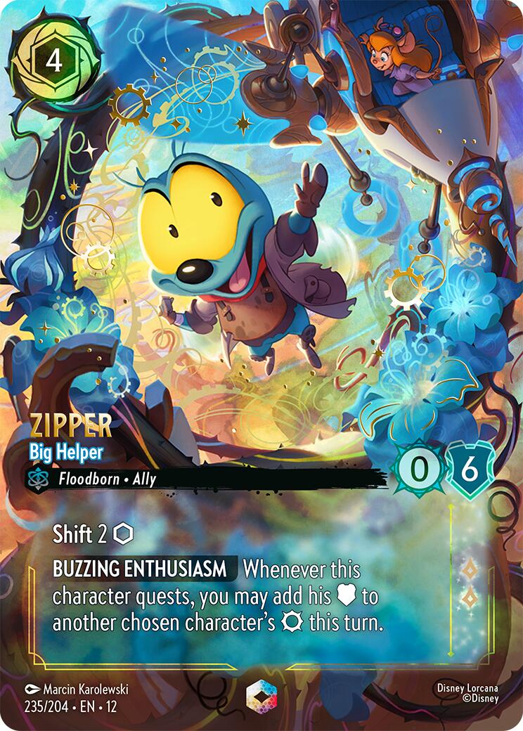 Zipper - Big Helper (Enchanted) (235/204) [Wilds Unknown] | Total Play