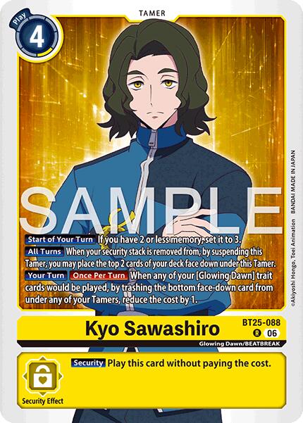 Kyo Sawashiro [BT25-088] [Dual Revolution] | Total Play