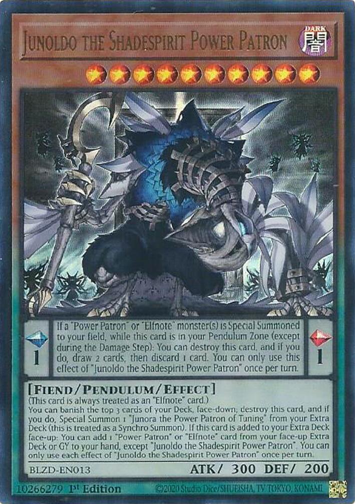 Junoldo the Shadespirit Power Patron [BLZD-EN013] Ultra Rare | Total Play