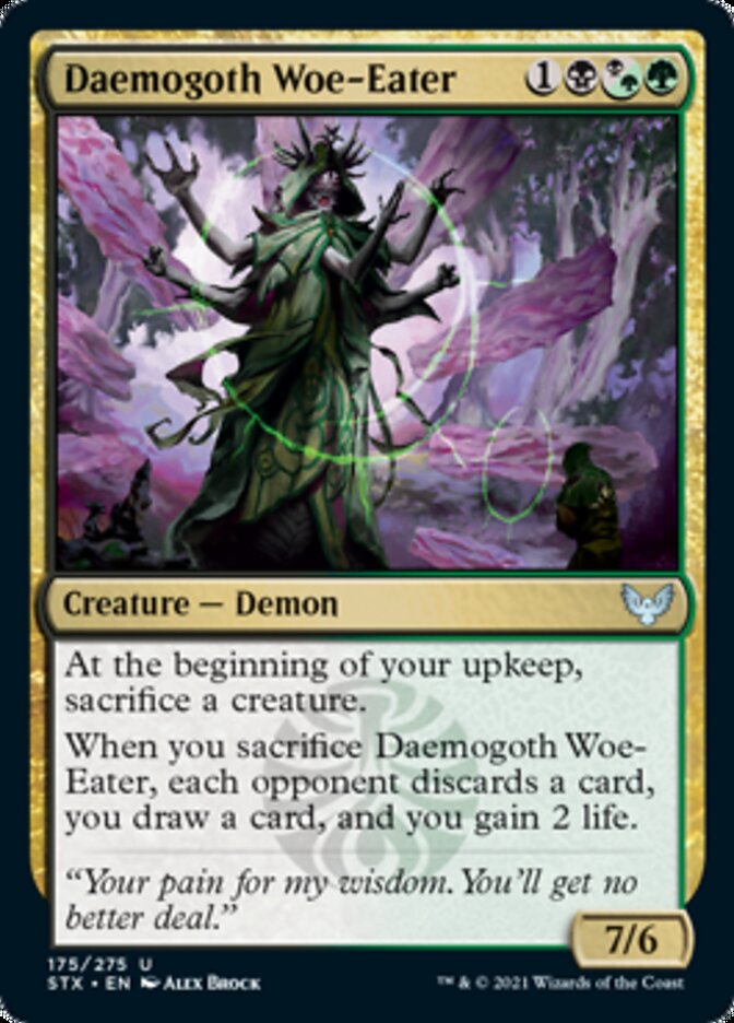 Daemogoth Woe-Eater [Strixhaven: School of Mages] | Total Play