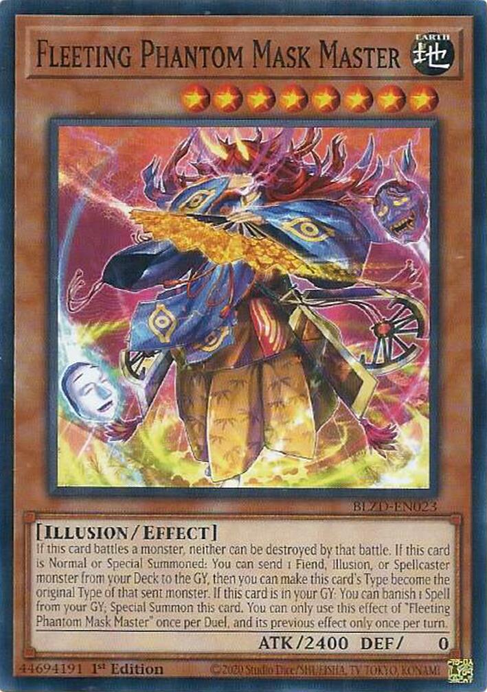 Fleeting Phantom Mask Master [BLZD-EN023] Common | Total Play