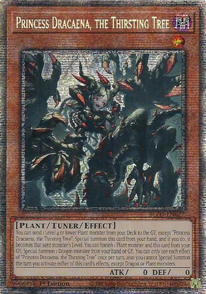 Princess Dracaena, the Thirsting Tree (Starlight Rare) [BLZD-EN027] Starlight Rare | Total Play