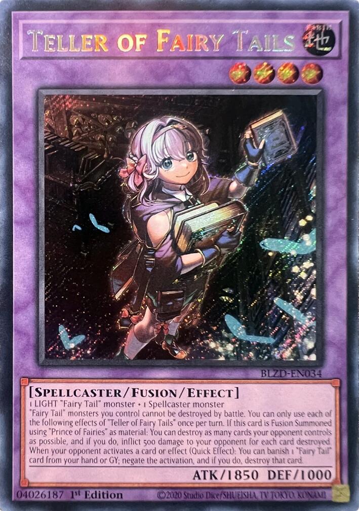Teller of Fairy Tails [BLZD-EN034] Secret Rare | Total Play