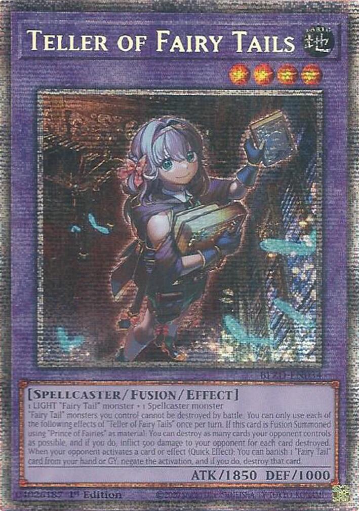 Teller of Fairy Tails (Starlight Rare) [BLZD-EN034] Starlight Rare | Total Play
