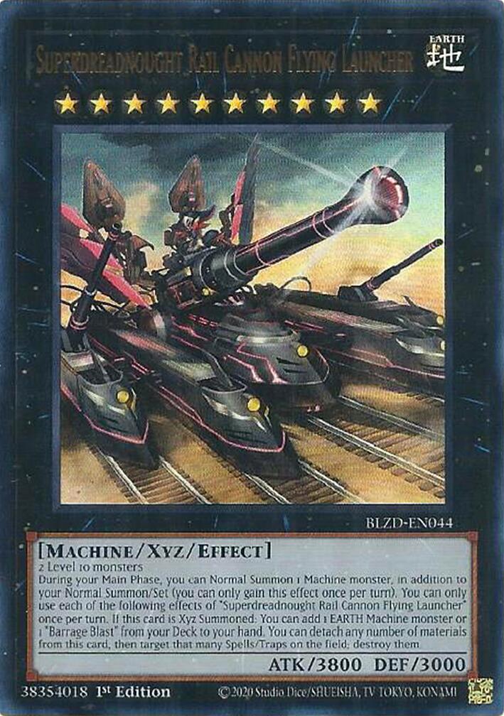 Superdreadnought Rail Cannon Flying Launcher [BLZD-EN044] Ultra Rare | Total Play