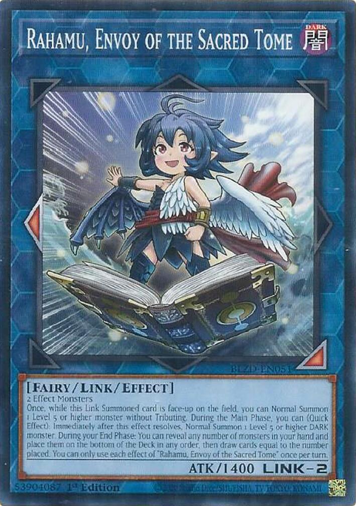 Rahamu, Envoy of the Sacred Tome [BLZD-EN051] Common | Total Play