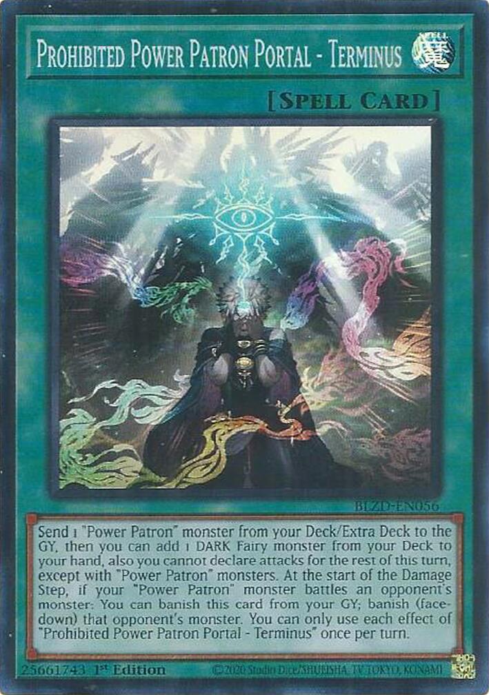 Prohibited Power Patron Portal - Terminus [BLZD-EN056] Super Rare | Total Play