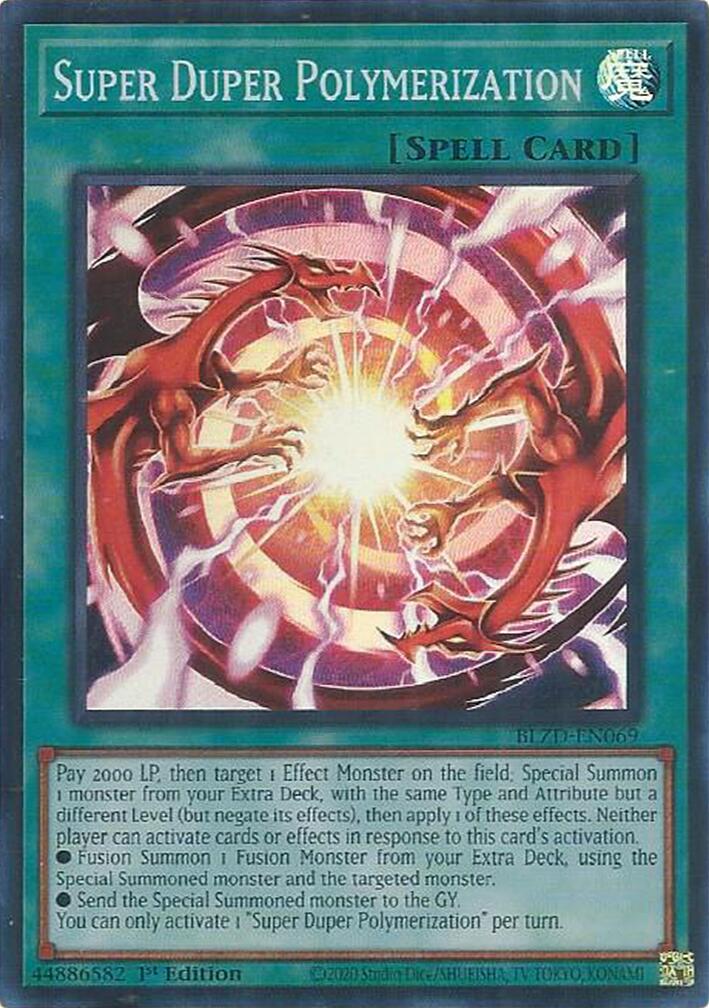 Super Duper Polymerization [BLZD-EN069] Super Rare | Total Play