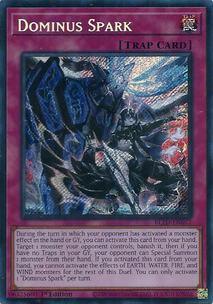 Dominus Spark [BLZD-EN077] Secret Rare | Total Play